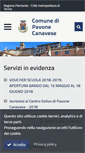 Mobile Screenshot of comune.pavone.to.it